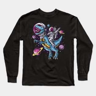 T-Rex Space Long Sleeve T-Shirt